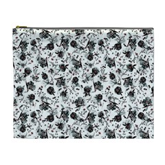 Floral Pattern Cosmetic Bag (xl)