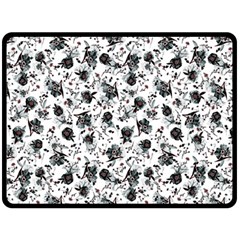 Floral Pattern Fleece Blanket (large)  by ValentinaDesign