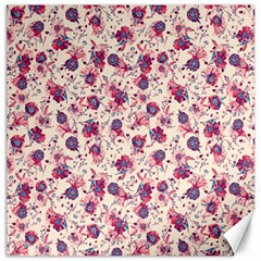 Floral Pattern Canvas 16  X 16   by ValentinaDesign