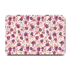 Floral Pattern Small Doormat  by ValentinaDesign