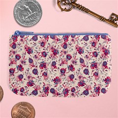 Floral Pattern Large Coin Purse