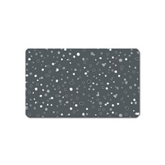 Dots Pattern Magnet (name Card) by ValentinaDesign