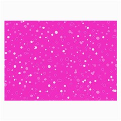 Dots Pattern Large Glasses Cloth (2-side) by ValentinaDesign