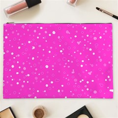 Dots Pattern Cosmetic Bag (xxl)  by ValentinaDesign