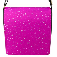 Dots Pattern Flap Messenger Bag (s) by ValentinaDesign