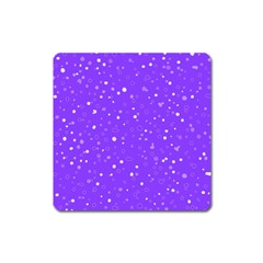 Dots Pattern Square Magnet by ValentinaDesign