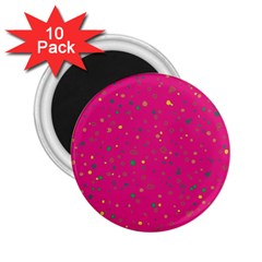 Dots Pattern 2 25  Magnets (10 Pack)  by ValentinaDesign