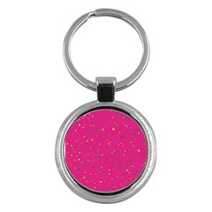 Dots Pattern Key Chains (round)  by ValentinaDesign