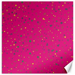 Dots Pattern Canvas 12  X 12   by ValentinaDesign