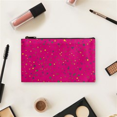 Dots Pattern Cosmetic Bag (small)  by ValentinaDesign