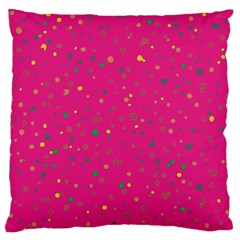 Dots Pattern Large Cushion Case (two Sides) by ValentinaDesign