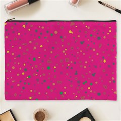 Dots Pattern Cosmetic Bag (xxxl)  by ValentinaDesign