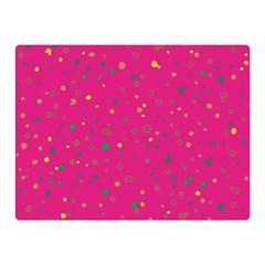 Dots Pattern Double Sided Flano Blanket (mini)  by ValentinaDesign