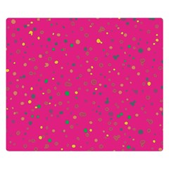 Dots Pattern Double Sided Flano Blanket (small) 