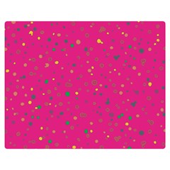 Dots Pattern Double Sided Flano Blanket (medium)  by ValentinaDesign