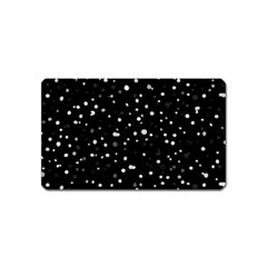 Dots Pattern Magnet (name Card) by ValentinaDesign