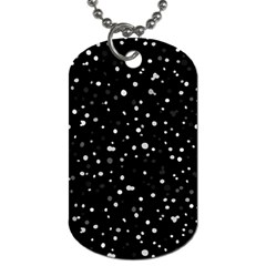 Dots pattern Dog Tag (Two Sides)