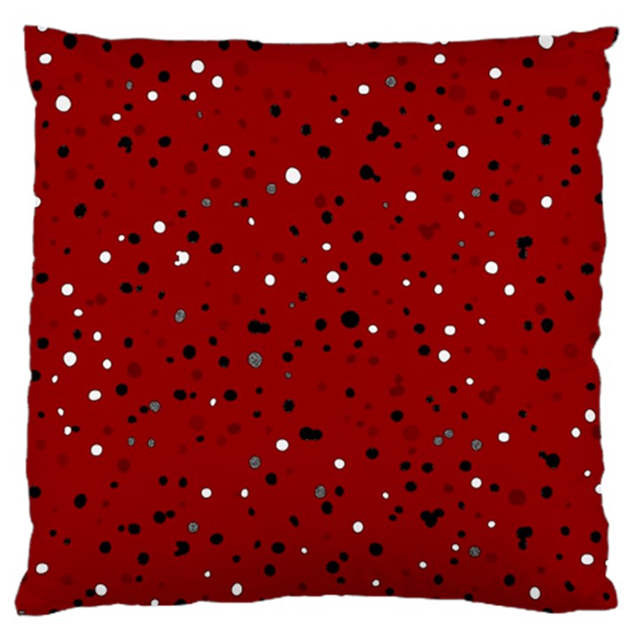 Dots pattern Large Flano Cushion Case (Two Sides)