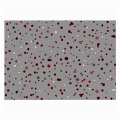 Dots Pattern Large Glasses Cloth (2-side) by ValentinaDesign