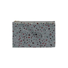 Dots Pattern Cosmetic Bag (small)  by ValentinaDesign