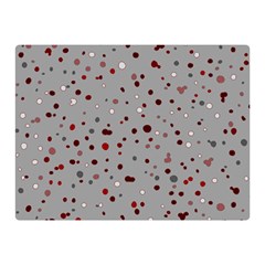 Dots Pattern Double Sided Flano Blanket (mini)  by ValentinaDesign