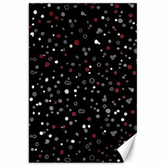 Dots Pattern Canvas 20  X 30   by ValentinaDesign