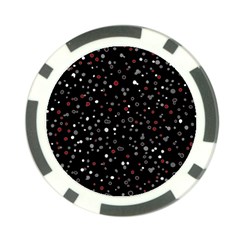 Dots Pattern Poker Chip Card Guard by ValentinaDesign