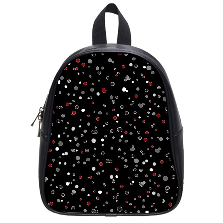 Dots pattern School Bags (Small) 