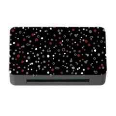 Dots Pattern Memory Card Reader With Cf by ValentinaDesign