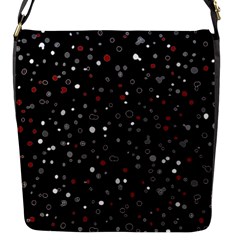 Dots Pattern Flap Messenger Bag (s)