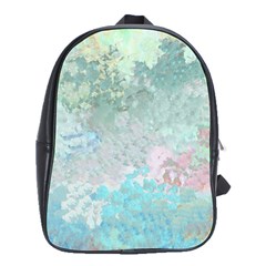 Pastel Garden School Bags(large)  by digitaldivadesigns