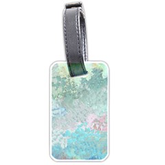 Pastel Garden Luggage Tags (one Side)  by digitaldivadesigns