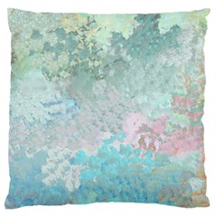 Pastel Garden Large Cushion Case (one Side) by digitaldivadesigns