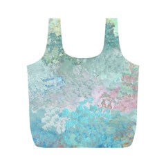 Pastel Garden Full Print Recycle Bags (m)  by digitaldivadesigns