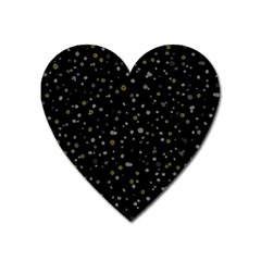 Dots Pattern Heart Magnet