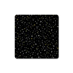 Dots Pattern Square Magnet by ValentinaDesign