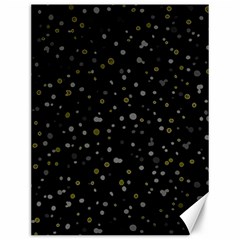 Dots Pattern Canvas 12  X 16   by ValentinaDesign