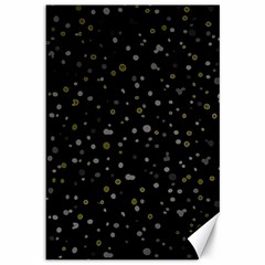 Dots Pattern Canvas 12  X 18   by ValentinaDesign