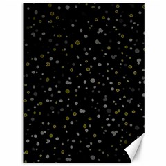 Dots Pattern Canvas 36  X 48   by ValentinaDesign