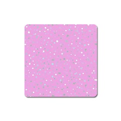 Dots Pattern Square Magnet by ValentinaDesign