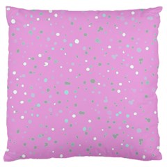 Dots Pattern Large Cushion Case (one Side) by ValentinaDesign