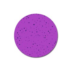 Dots Pattern Magnet 3  (round) by ValentinaDesign