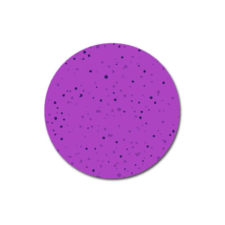 Dots pattern Magnet 3  (Round)