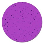 Dots pattern Magnet 5  (Round) Front