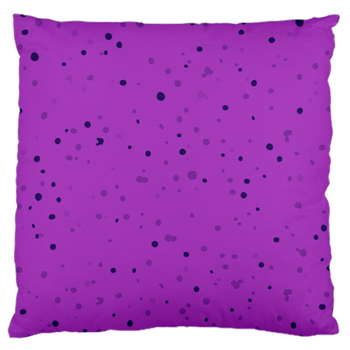 Dots pattern Large Flano Cushion Case (Two Sides)