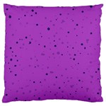 Dots pattern Large Flano Cushion Case (Two Sides) Back