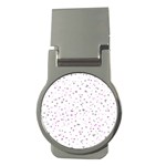 Dots pattern Money Clips (Round)  Front