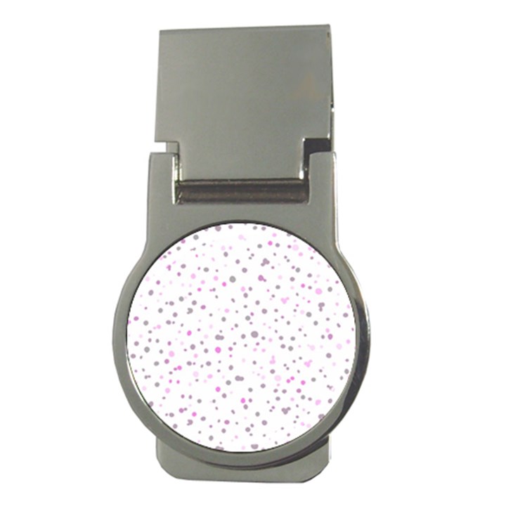 Dots pattern Money Clips (Round) 