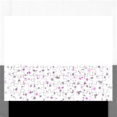 Dots pattern Rectangular Jigsaw Puzzl