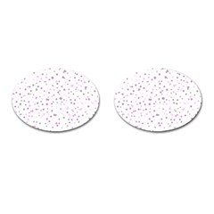 Dots pattern Cufflinks (Oval)